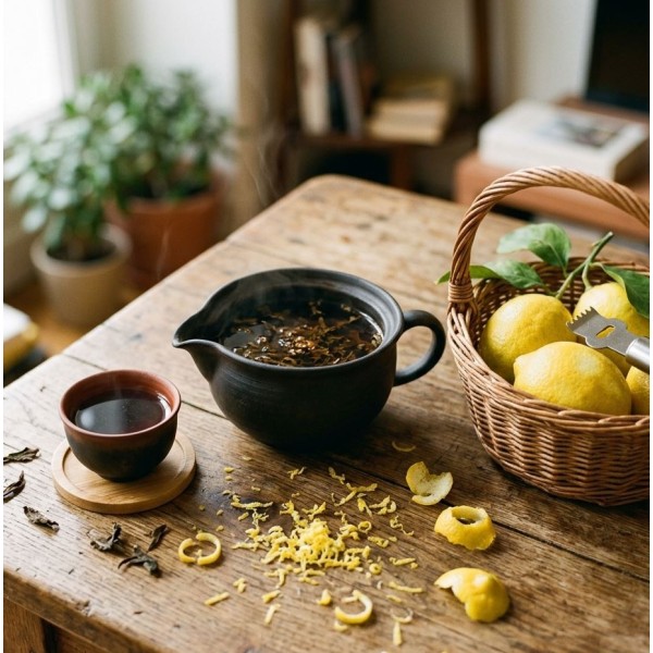 Thé PU-ERH Light Gingembre Citron