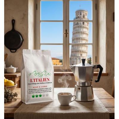 Mélange Maison L'ITALIEN 100% Arabica