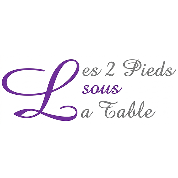 Logo Les 2 Pieds sous la Table